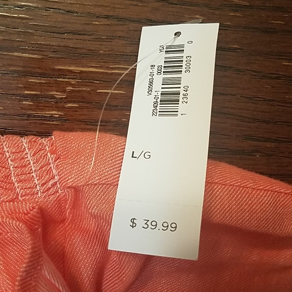 WEEKEND SALE! NWT Coral Linen Dress - Picture 5 of 5
